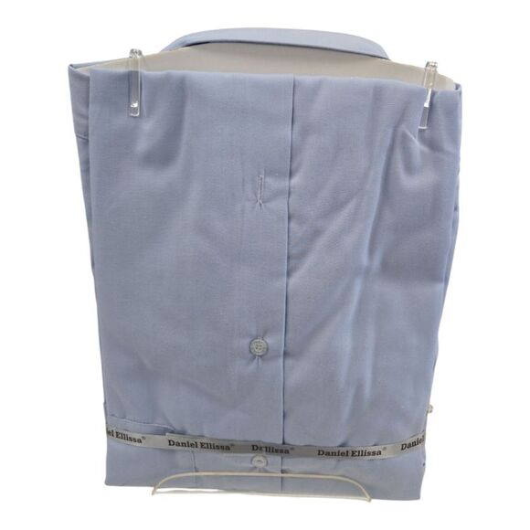 MEN'S DANIEL ELLISSA SEMI SPREAD COLLAR  FRENCH CUFF DRESS SHIRT. DS3816. - Picture 4 of 4